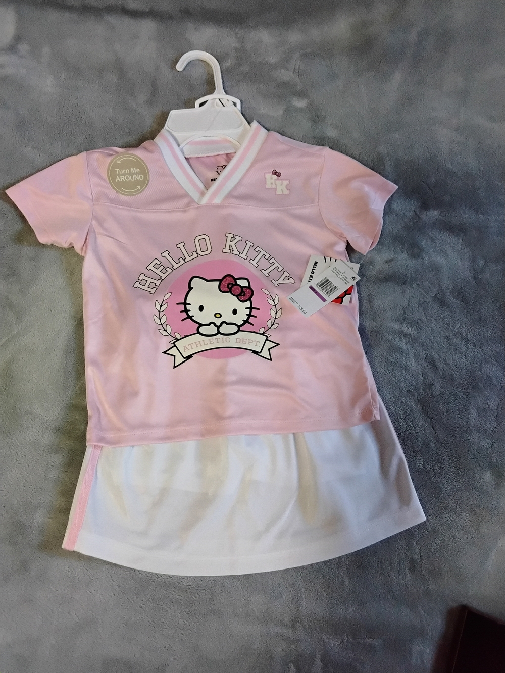 Hello Kitty Pink Girls' Athletic Tee